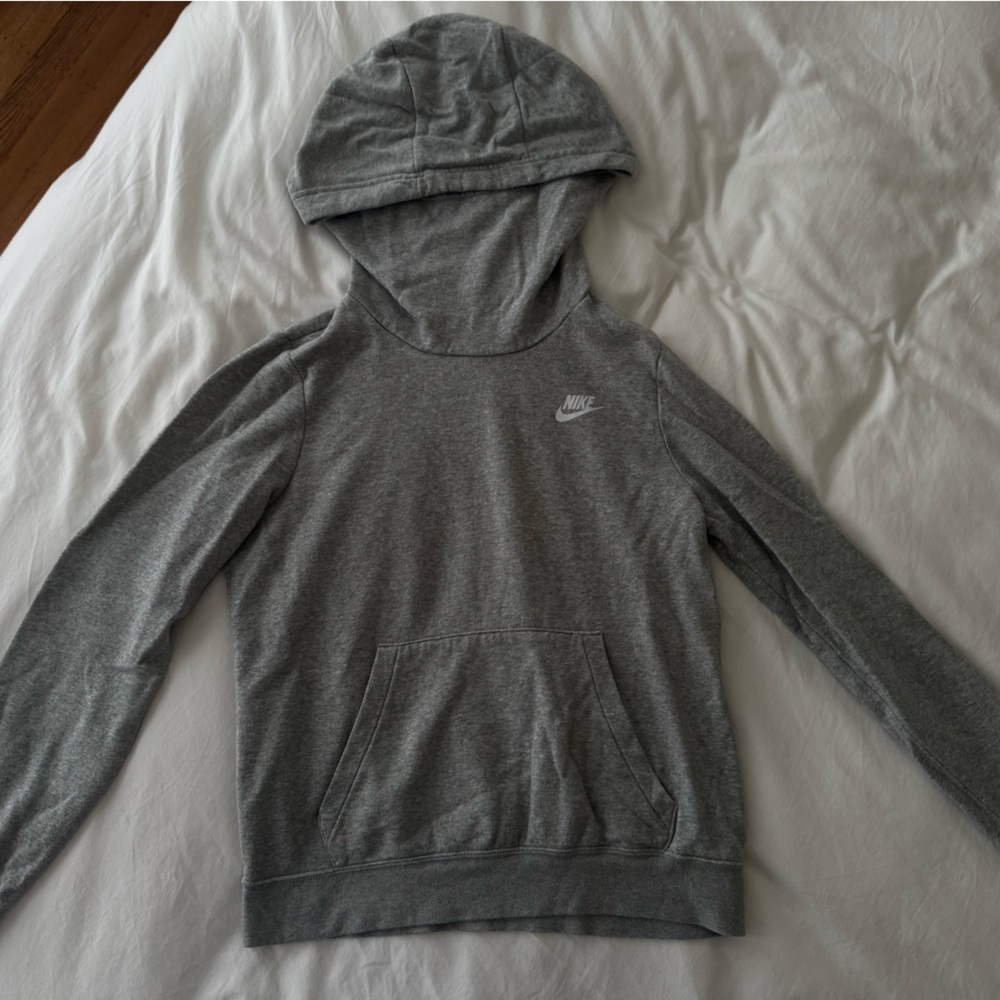 Nike Gray Cowl Neck Sweatshirt
